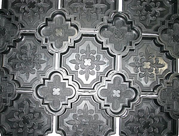 12x Formas Casadas para gesso ou cimento Floral Oriente