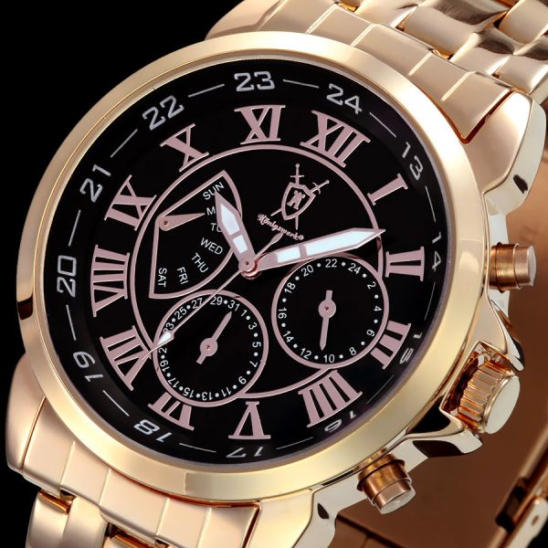 Konigswerk Alemão Masculino Importado Inox Rosé 2012