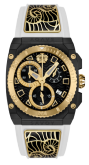 Relógio feminino Savoy  Branco Preto dourado